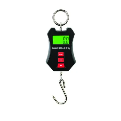 Metis 200 Kg Capacity Digital Hanging Scales With LCD Display & Backlight For Home, Farm And Market Fishing (1 Year Warranty)